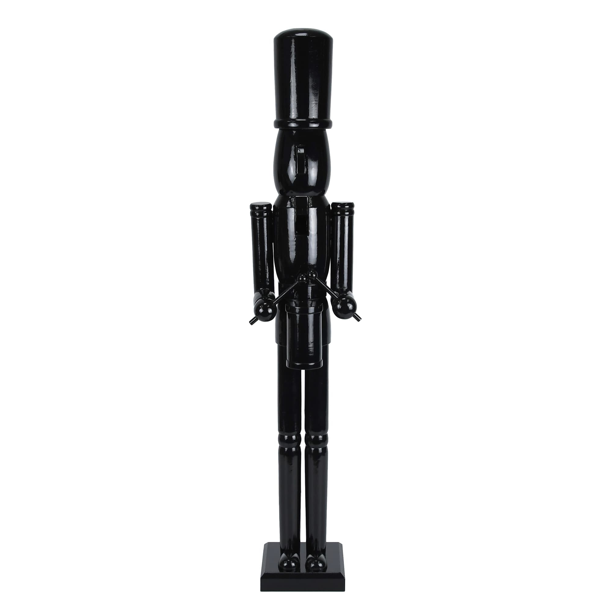 36inch wooden Black Soldier drummer Nutcracker
