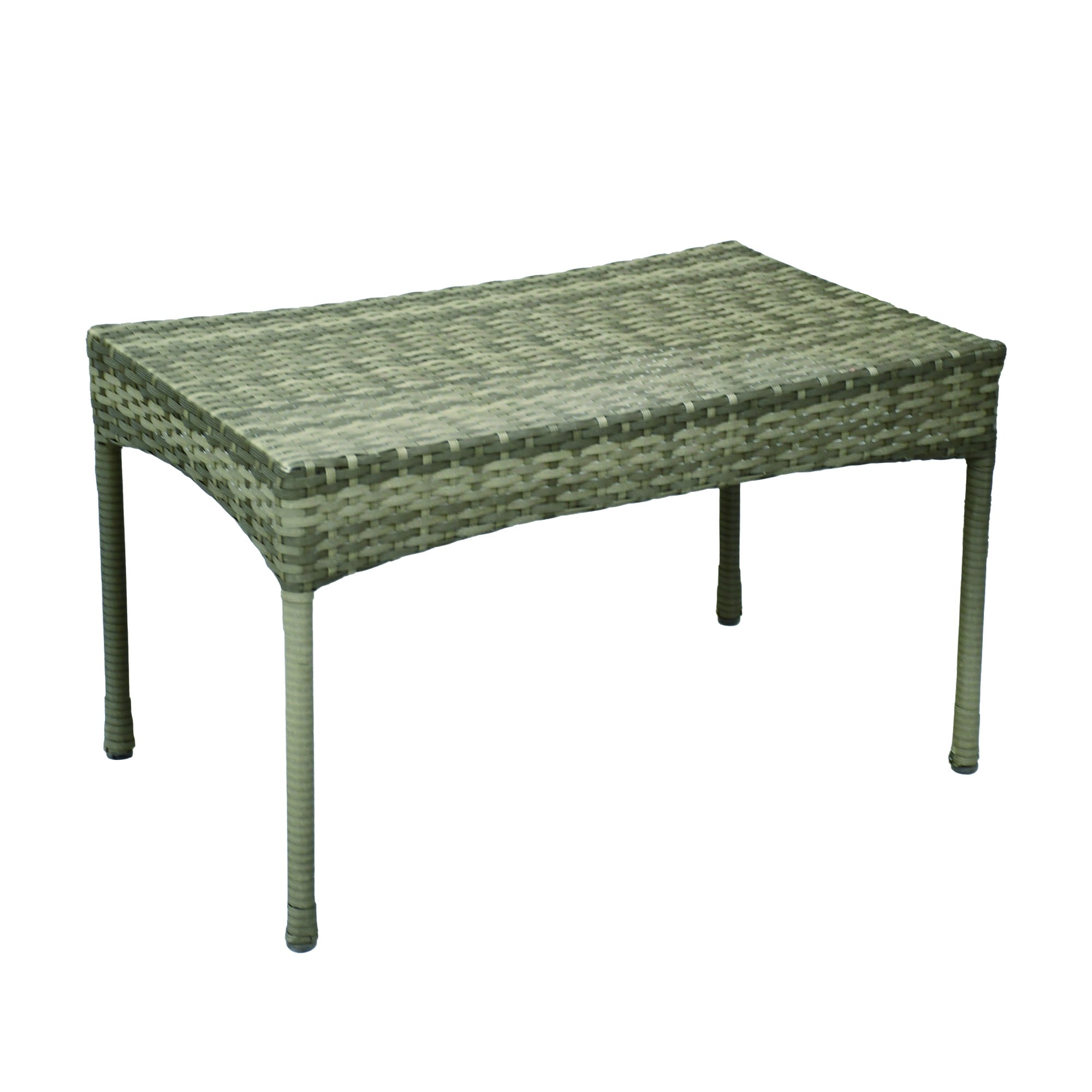 Grey Resin Wicker Clark Coffee Table