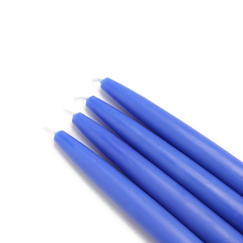 6 Inch Blue Taper Candles (1 Dozen)
