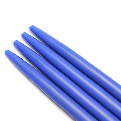 10 Inch Blue Taper Candles (1 Dozen)