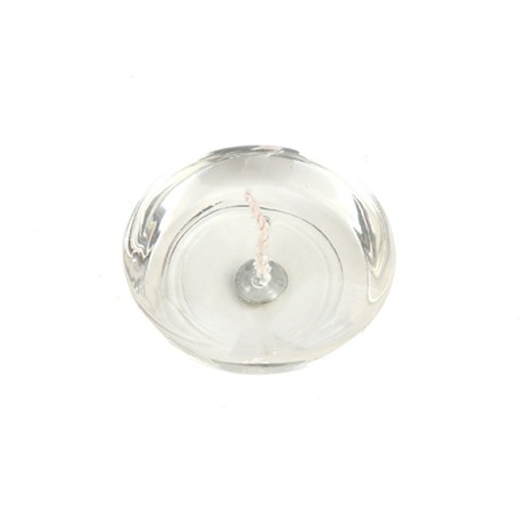 3 Inch Clear Gel Floating Candles (6pc/Box)