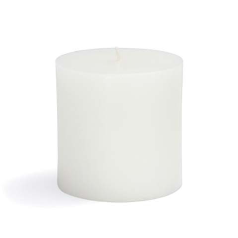 3 x 3 Inch White Citronella Pillar Candle