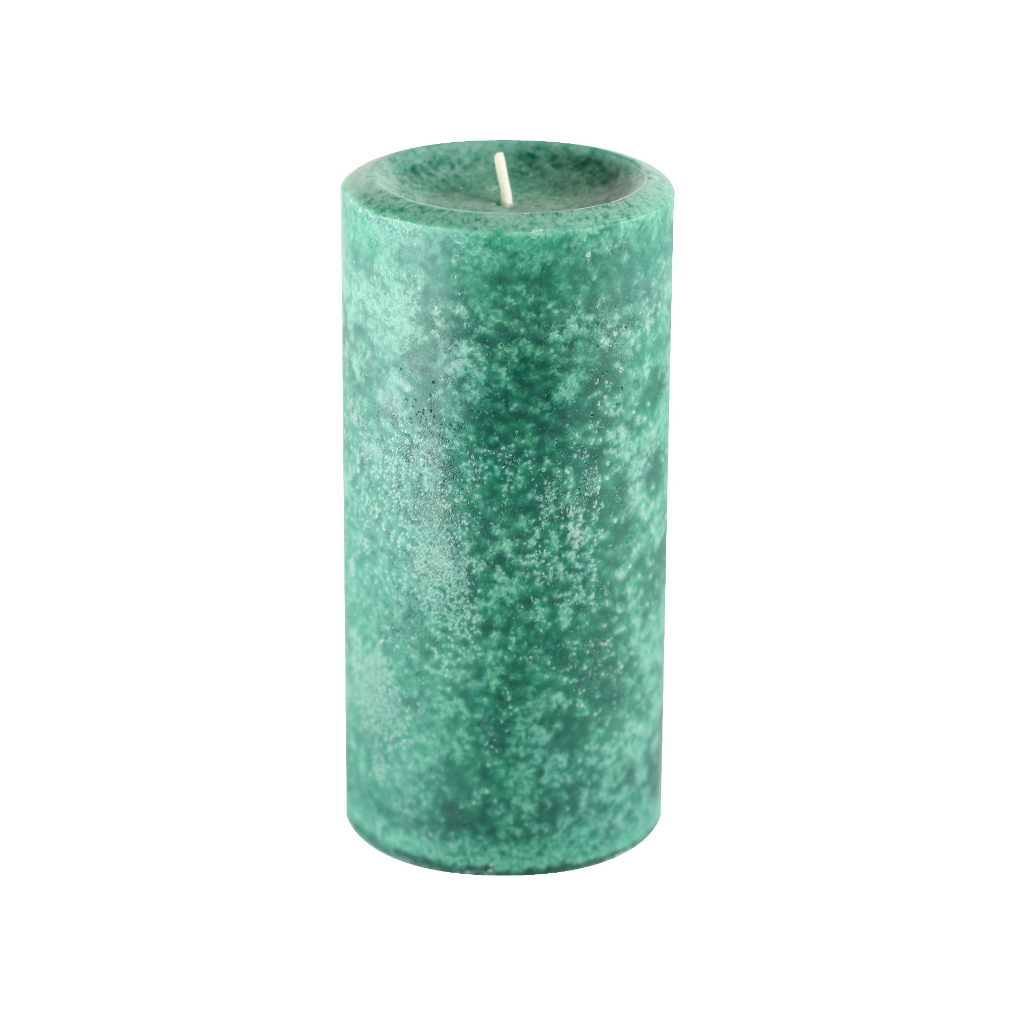 3 Inch x 6 Inch Green Fresh Forest Pine Scented Pillar Candle(12pcs/Case)