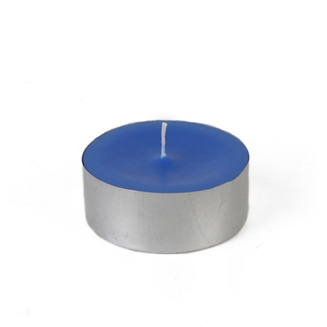 Mega Oversized Blue Tealights (144pcs/Case) Bulk