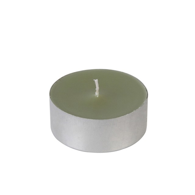 Mega Oversized Sage Green Tealights (12pc/Box)