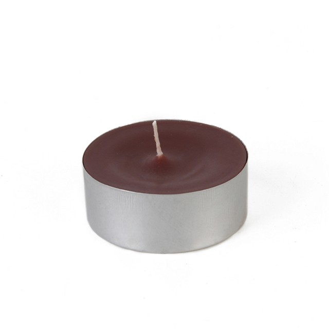 Mega Oversized Brown Tealights (144pcs/Case) Bulk