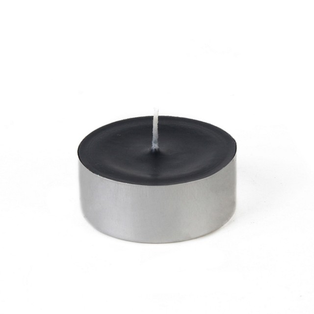 Mega Oversized Black Tealights (12pc/Box)