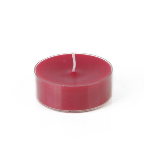 Mega Oversized Red Tealights (144pcs/Case) Bulk