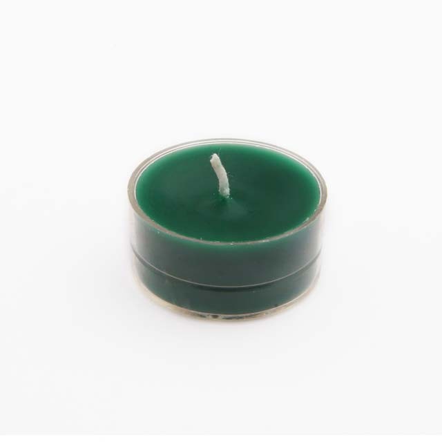 Hunter Green Tealight Candles (600pcs/Case) Bulk