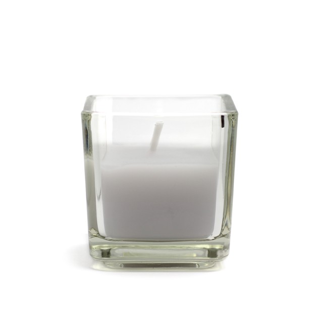 Lavender Square Glass Votive Candles (96pcs/Case) Bulk
