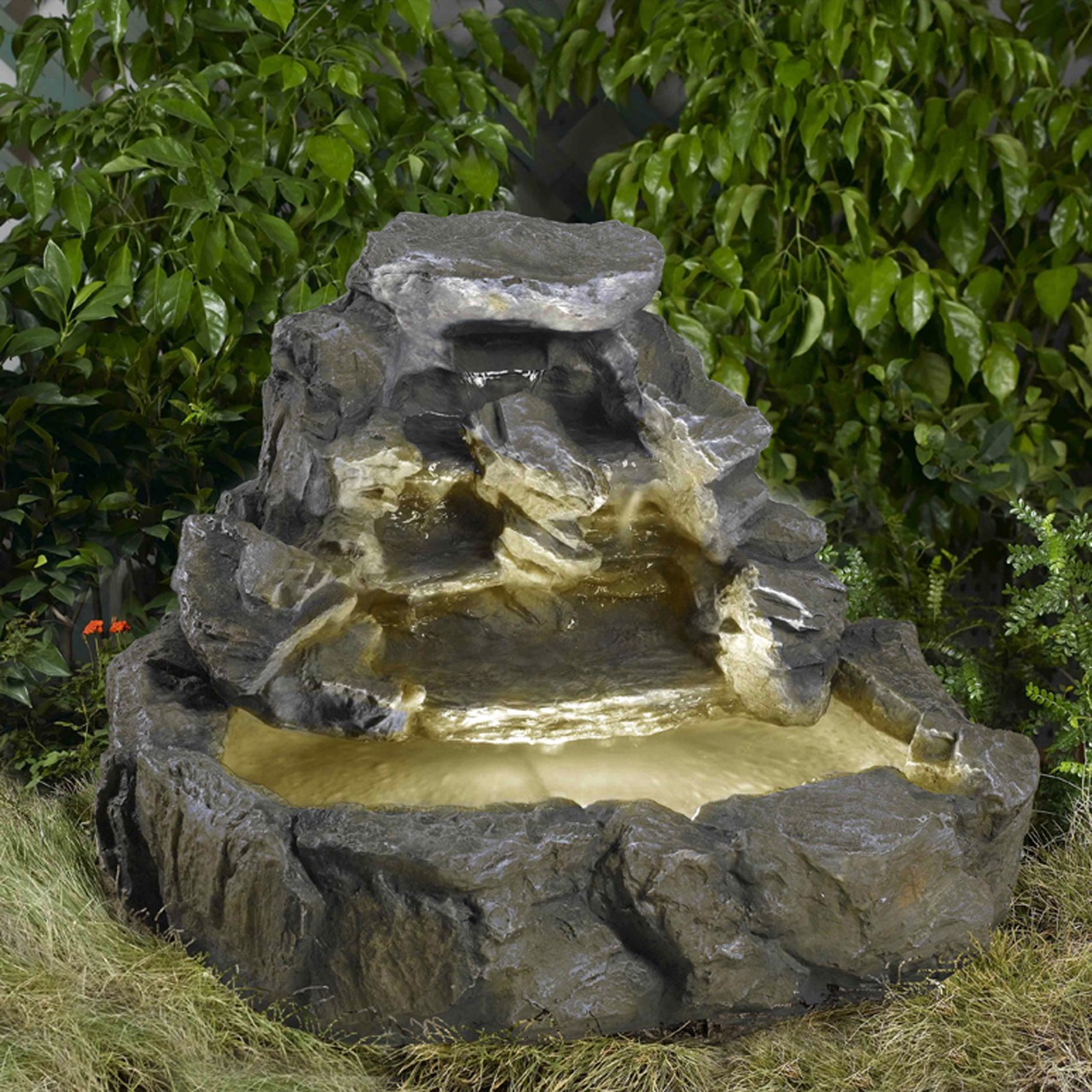 River Rock Outdoor/Indoor Water Fountain