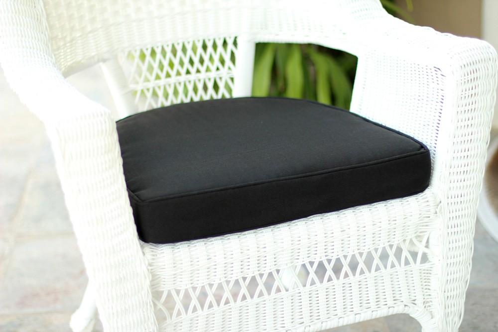 Black Single Chair Cushion