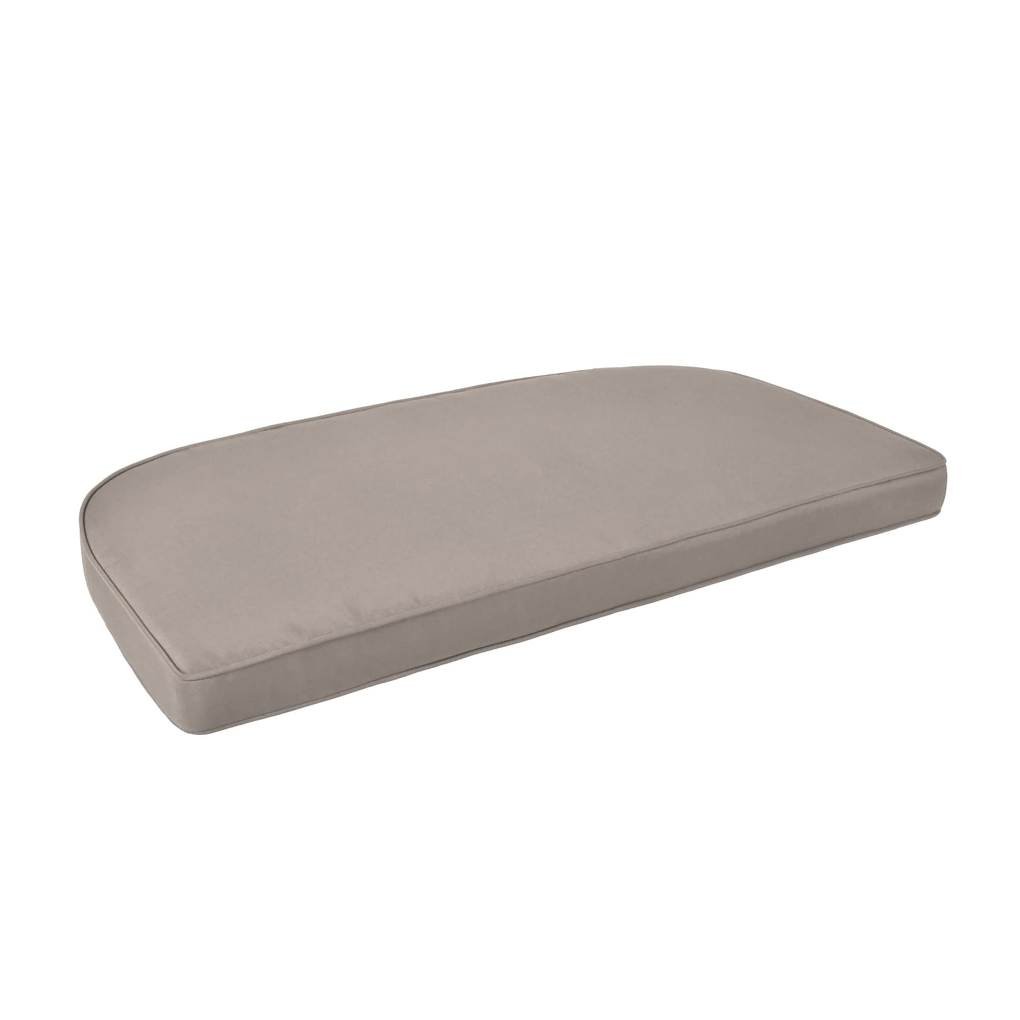 Light Grey Loveseat Chair Olefin Cushion