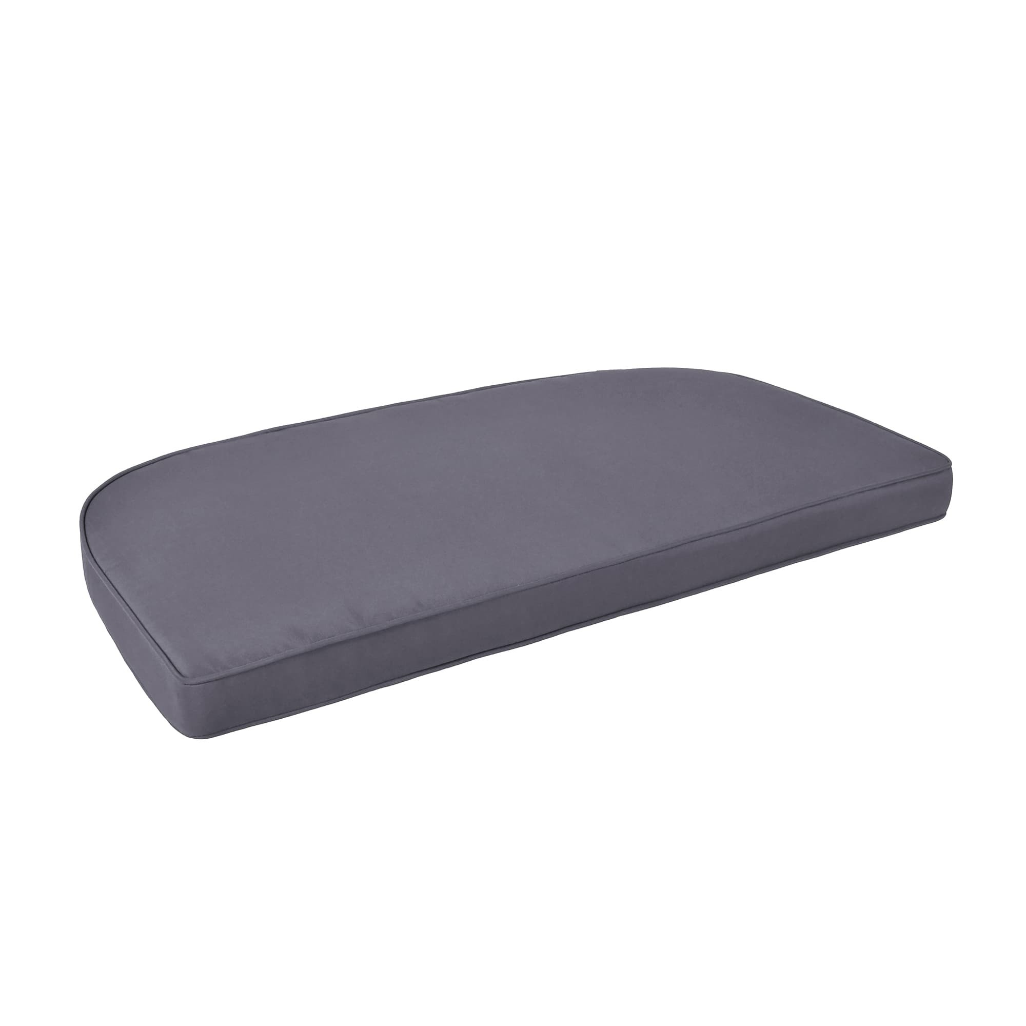 Dark Grey Loveseat Chair Olefin Cushion