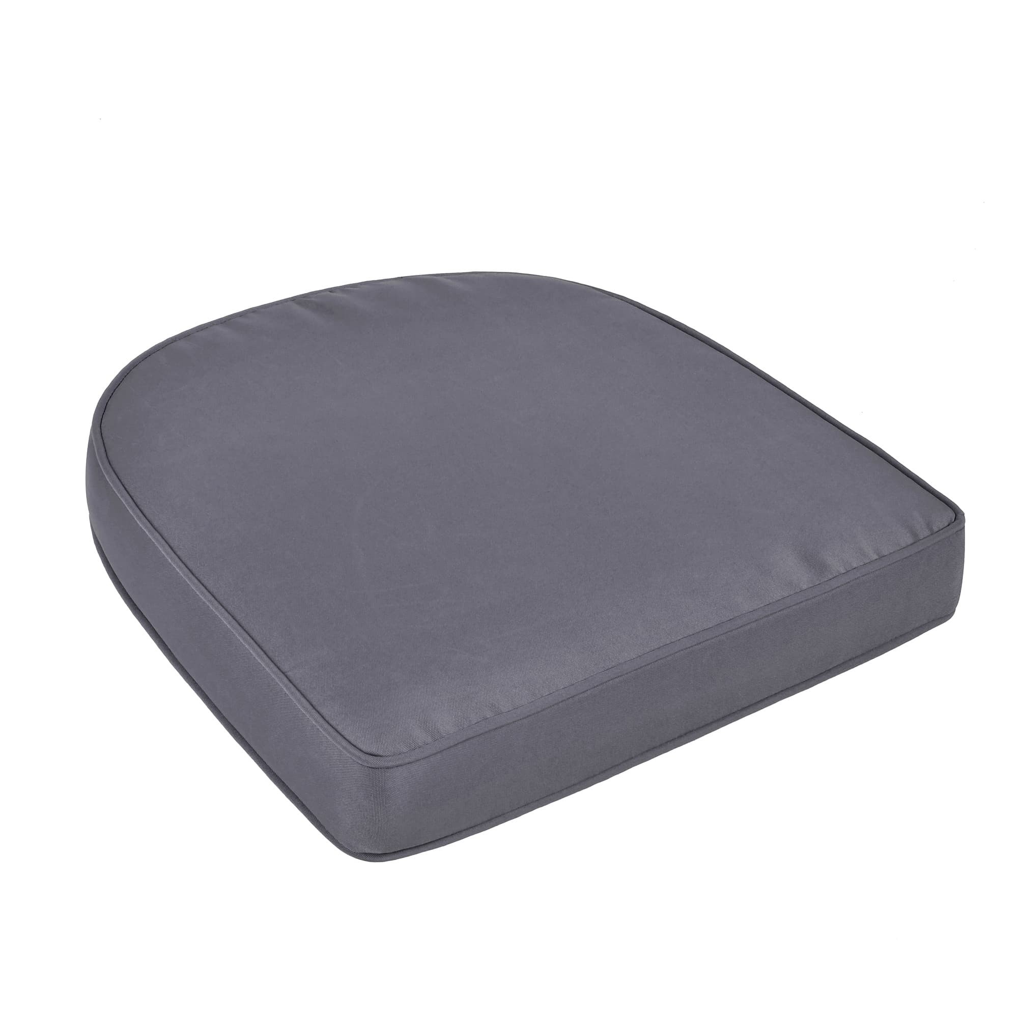 Dark Grey Single Chair Olefin Cushion