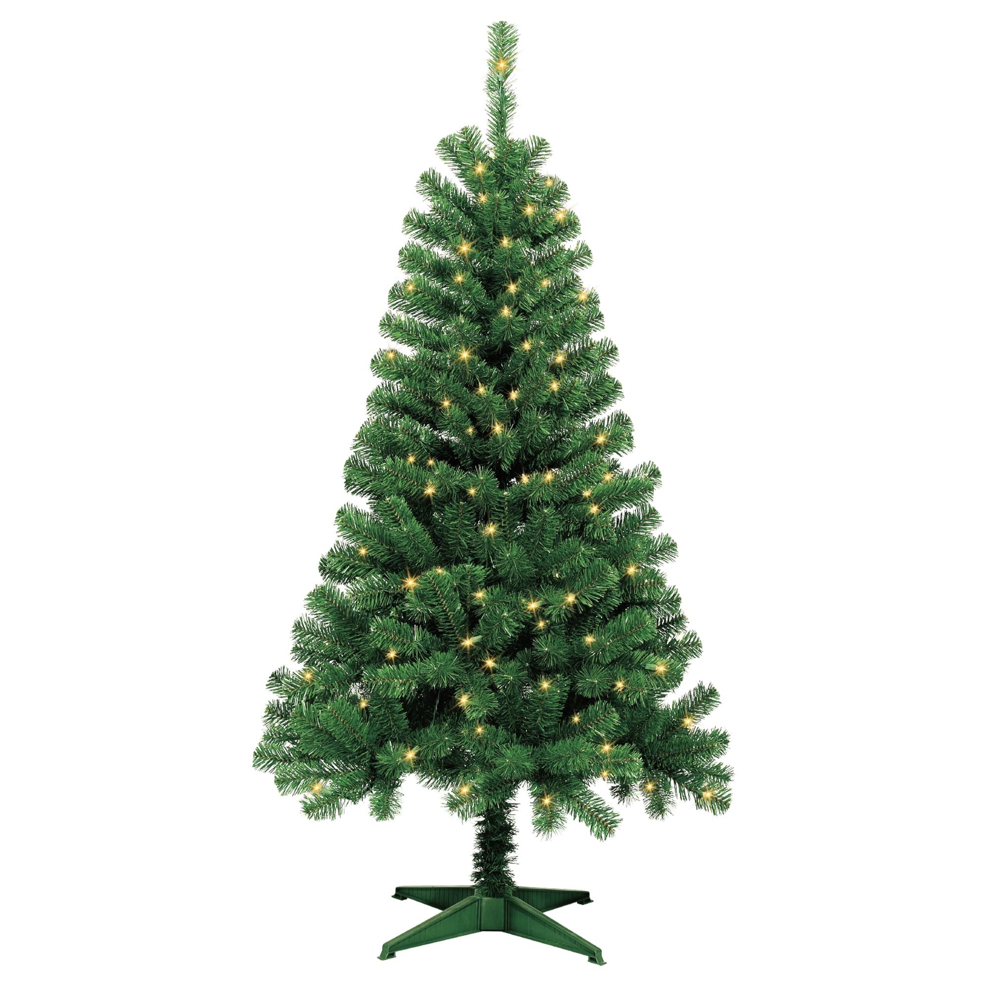 5FT Wood Trail Pine Pre Lit Artificial Christmas Tree