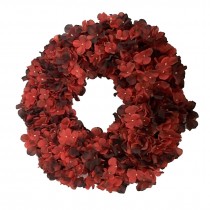 17"  Hydrangea Wreath