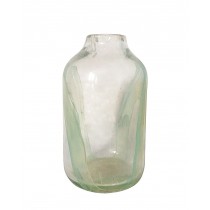 Saga 10.25" Clear Glass Decorative Vase