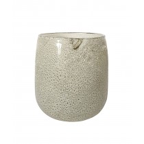 Atella 6.9" x 7.1" Round Glass Vase