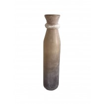 Mallus 15.75 Inch Decorative Glass Vase