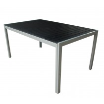 Black Faux Wood Table