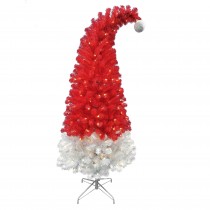 6FT PRE-LIT  SANTA HAT  TREE