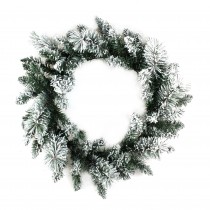 24 Inch White Wreath