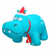 4FT Inflatable Hippo