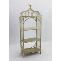 Timeworn Metal Shelves