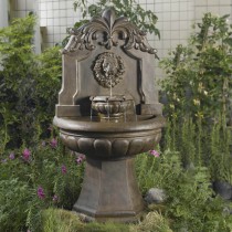 Copper Lion Head Outdoor/Indoor Water Fountain