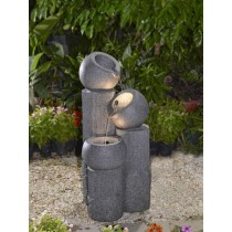 Multi-tier Bowls Fountain with Led Light