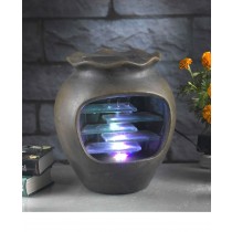 Harmonia Pot Tabletop Fountain With Led Light