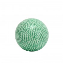 4.7 Inch Decorative Ceramic Spheres Green