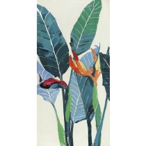 24 X 48 Color Leaf-I Oil Painting Wall Decor