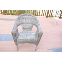 Grey Resin Wicker Clark Single Chair