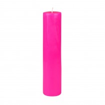 2 x 9 Inch Hot Pink Pillar Candle(8 pces)