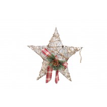 23 Inch LED Hanging Star Wall Decor