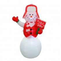 8FT SNOWMAN , INFLATABLE