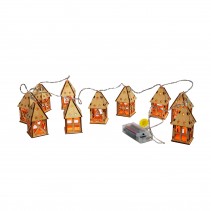 Christmas House String Lights (Set of 10)