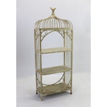 Timeworn Metal Shelves