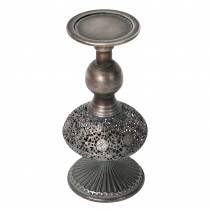 10.25 Inch Metal Candle Holder