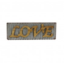 Love Wood Haning Plaque