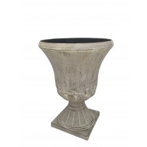 21.25 Inch Urn Planter in Antique White