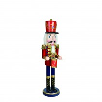 18 Inch Red  Nutcracker Drummer Soldier