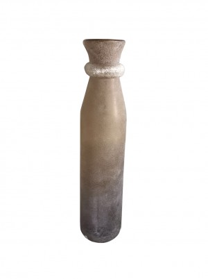 Mallus 15.75 Inch Decorative Glass Vase