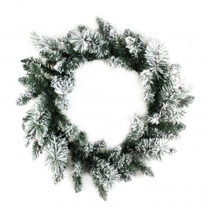 24 Inch White Wreath