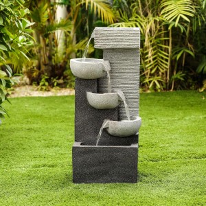 Contemporary Tier Bowls Fountain