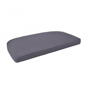Dark Grey Loveseat Chair Olefin Cushion