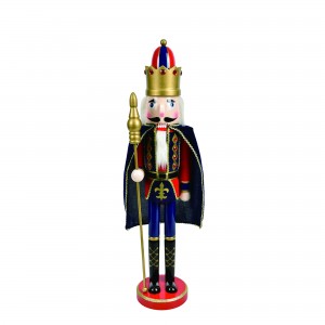 24 Inch  Nutcracker King with Cape