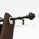 Kings Adjustable Single Curtain Rod 28 Inch to 48 Inch-Bronze